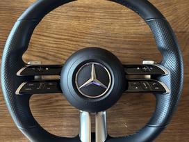 Mercedes-Benz E klasė airbags, steering wheel