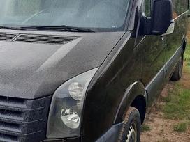 Volkswagen Crafter, 2.0 l., krovininis mikroautobusas