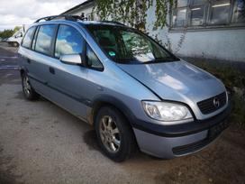 Opel Zafira по частям. Automobilis ardomas dalimis запасные части автомобил