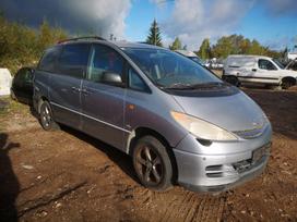 Toyota Previa по частям. Automobilis ardomas dalimis запасные части автомобил