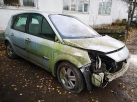 Renault Scenic по частям. Automobilis ardomas dalimis запасные части автомобил