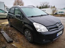 Toyota Corolla Verso dalimis. Automobilis ardomas dalimis запасные части автомобиля