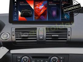 BMW BMW 1 E81 E87 E88 2004-12 Android multimedija navigacija 12 colių ekranu, multimedia and navigation