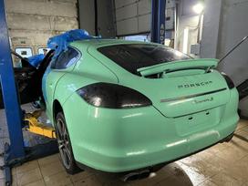 Porsche Panamera rezerves daļās. Porsche panamera s 2010 turquoise 4 8l 8 vin wp0