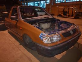 Skoda Felicia for parts. Automobilis ardomas dalimis запасные части автомобил