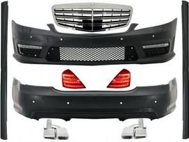 Mercedes-Benz S klasė dalimis. Mercedes s class sedan w221 2005 2009 tuning dalys