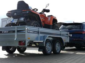 Tiki Treiler CP300-DLH, passenger car trailers
