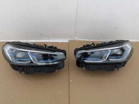 BMW X4 M bamperi, gaismas, lampiņas
