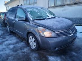 Nissan Quest dalimis. Automobilis ardomas dalimis запасные части автомобиля