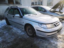 Saab 9-5 по частям. Automobilis ardomas dalimis запасные части автомобил