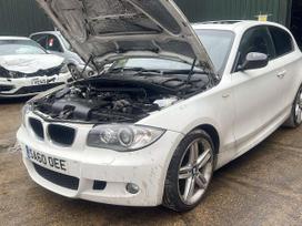 BMW 118 Dalimis bmw e81 118d 105kw n47d20c mechanika spalva alpin w