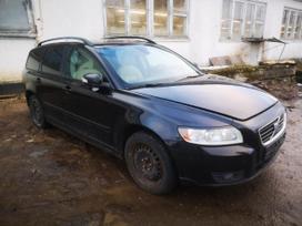 Volvo V50 dalimis. Automobilis ardomas dalimis запасные части автомобиля