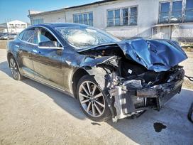 Tesla Model S for parts. Automobilis ardomas dalimis запасные части автомобил