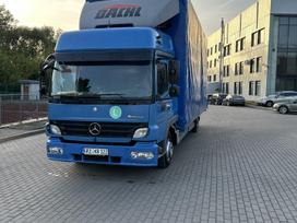 Mercedes-Benz Atego 824, dropside trucks with tarpaulin