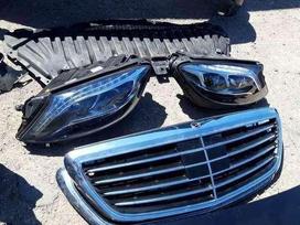 Mercedes-Benz S klasė Europa inteligent light system zibintai be blokeliu uzsakius s