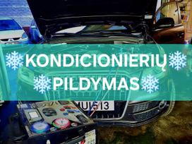 Dirbame iki 20h. Kondicionierių pildymas, remontas.