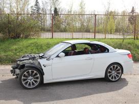 BMW M3 dalimis. E93 m3 2008m ardomas dalimis platus naudotų ori