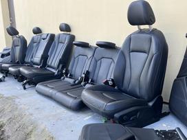 Audi Q7 по частям. 7 vietų ventiliuojamas su atmintim salonas pilnas ko