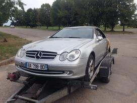 Mercedes-Benz CLK klasė Start stop navigacija kei lets go xenon sudeges galas dalimi