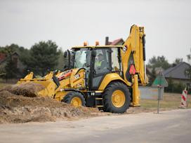 Caterpillar 432, excavator loader