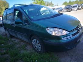 Peugeot 807 dalimis. Automobilis ardomas dalimis запасные части автомобиля