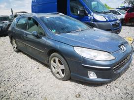 Peugeot 407 for parts. Automobilis ardomas dalimis запасные части автомобил