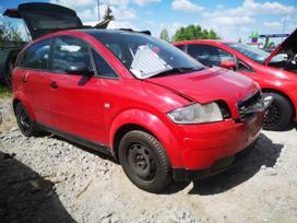 Audi A2 for parts. Automobilis ardomas dalimis запасные части автомобил