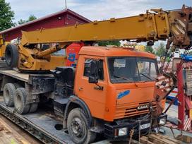 Kamaz 53215, crane