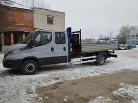 Iveco 70C18, savivarčiai su kranu