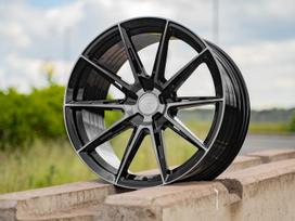 RIVIERA RF6 BLACK POLISHED DARK TINT, легкосплавные , R19