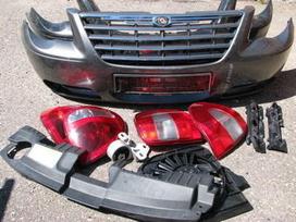 Chrysler Town & Country по частям. Zibintai europiniai bei amerikietiski bamperis europin