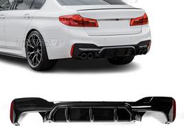 BMW 5 serija Bmw g30 g31 m5 performance galinio buferio difuzorius juodas