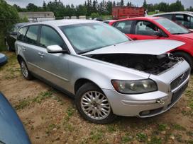 Volvo V50 dalimis. Automobilis ardomas dalimis запасные части автомобиля