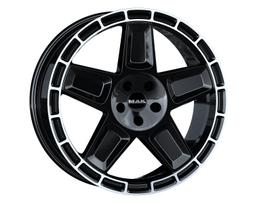 MAK Trek Gloss Black Mirror Ring, light alloy, R20