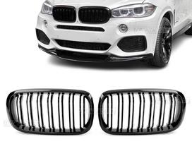 BMW X6 X6 f16 performance grotelės dvigubos juodos blizgios arba mati
