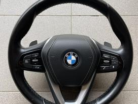 BMW 5 serija, 33687225906, airbags, steering wheel