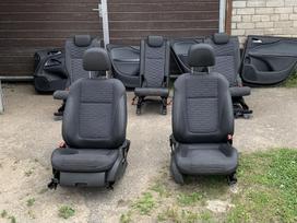 Opel Zafira door upholstery, seats, seat belts