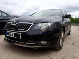 Skoda Superb dalimis. škoda superb 2014metų variklio kubatūra 1 6 dyzelis mech