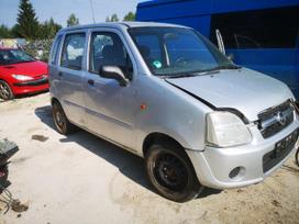 Opel Agila по частям. Automobilis ardomas dalimis запасные части автомобил