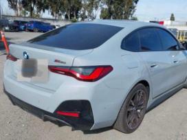 BMW i4 Baterija durys airbag vaziuokle kebulas dalimis ir visa
