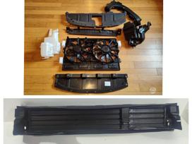 Nissan Rogue, 16500-6RA1A, 16554-6RA0A  214216RA0A, Naujos dalys žaliuzės be variklio aftermarket israsome są