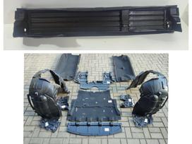 Nissan X-Trail, 54500-6RA0B, 54501-6RA0B,  62030-6RR0A, 214216RA0A , Posparniai posparnis r l galinis žaliuzės be variklio ap