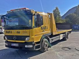 Mercedes-Benz ATEGO 1524 *JIGE *2x GERVES *AKINIAI *PLATFORMA 5.5m, автовозы