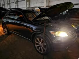 Infiniti FX35 по частям. Automobilis ardomas dalimis запасные части автомобил