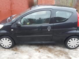Peugeot 107, EXZ, for parts. Juoda exz durys d bamperis p bamperis g kapotas
