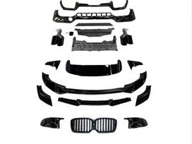 BMW X3 Bmw x3 g01 lci 2022 m sport black warrior lip u apdailų kompl