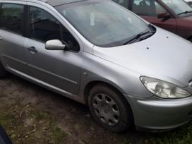 Peugeot 307, EZRC, по частям. Silver ezr ezrc sparnas k sparnas k mėlynas bamper
