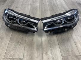 BMW 7 serija žibintai