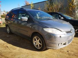 Mazda 5 for parts. Automobilis ardomas dalimis запасные части автомобил