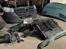 Mercedes-Benz Sprinter dalimis. Mercedes sprinter w907 komplektinis priekis žibintai an